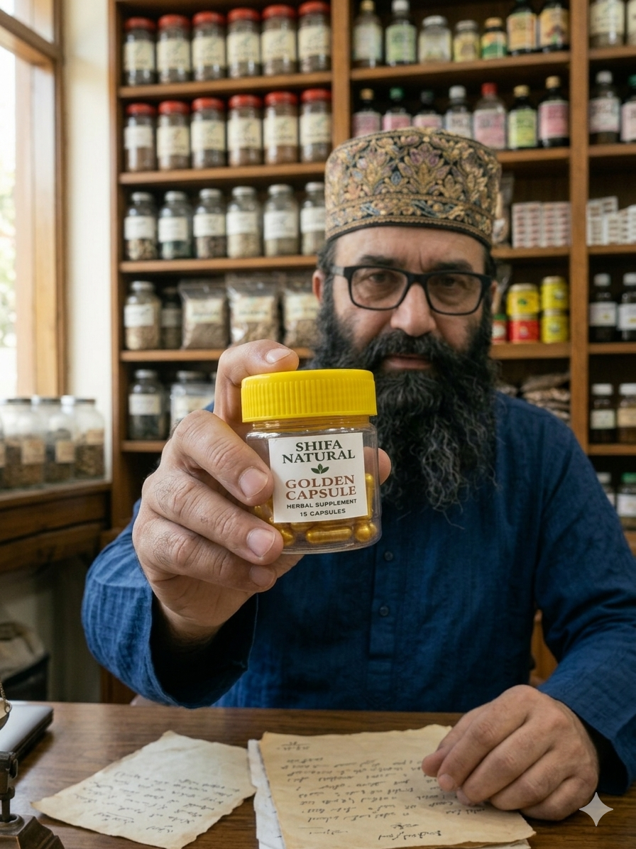 Al Shifa Golden Capsule (15 Capsules)